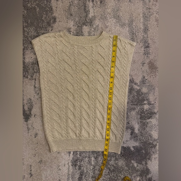 Womens Gold Calvin Klein Vest - Picture 6 of 6